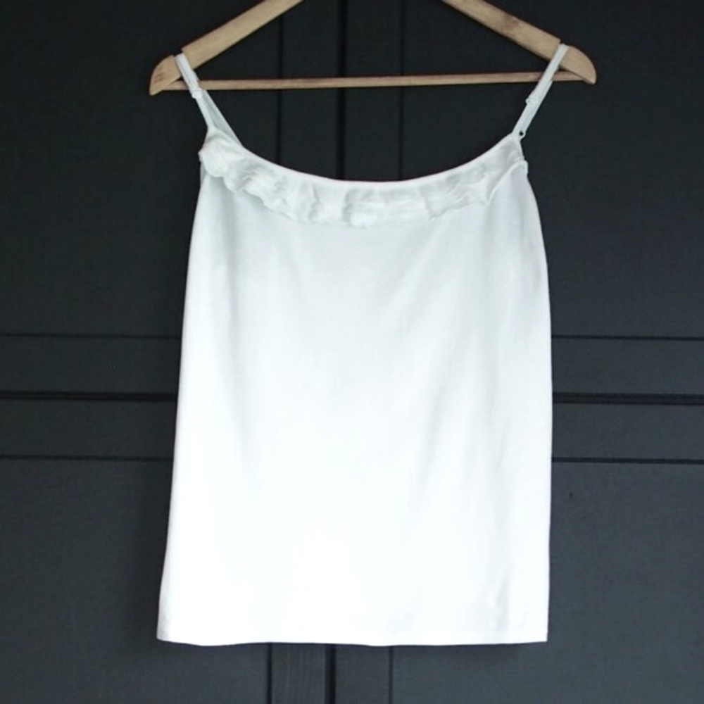 Talbots Ruffle Tank Top